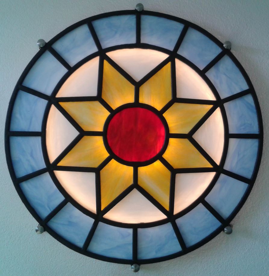 Rosette der alten Kirche in Hasborn