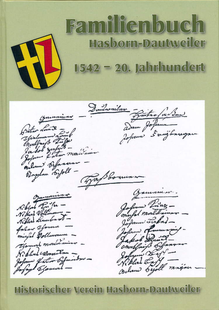 Familienbuch Hasborn-Dautweiler