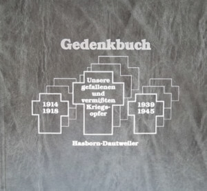 Gedenkbuch Gefallene